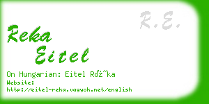 reka eitel business card